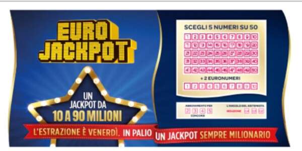Euro Jackpot, la fortuna bacia Paola: vinto un 5+1 da 666mila euro