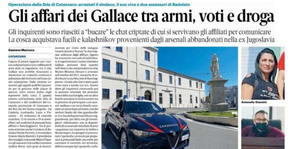 Rassegna stampa 30-01-2025 edizioni Calabria