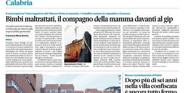 Rassegna stampa 11-02-2025 edizioni Calabria