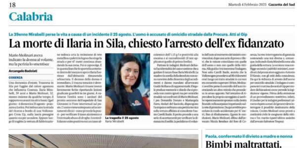 Rassegna stampa 04-02-2025 edizioni Calabria