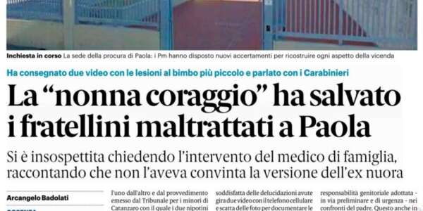 Rassegna stampa 25-02-2025 edizioni Calabria