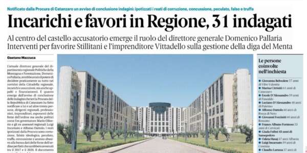 Rassegna stampa 19-02-2025 edizioni Calabria
