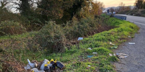Montalto invasa dai rifiuti, discariche in molte località