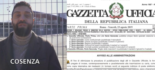 Condannato in processo anti-‘ndrangheta ma operativo come steward allo stadio: a Cosenza arriva Striscia VIDEO