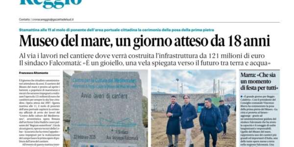 Rassegna stampa 22-02-2025 edizioni Calabria