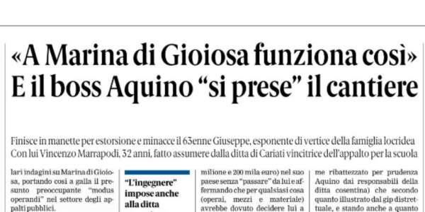 Rassegna stampa 15-04-2025 edizioni Calabria