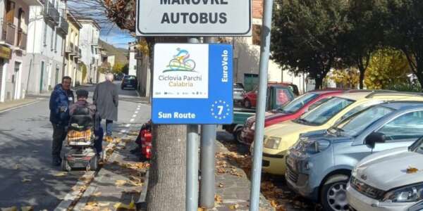 La Ciclovia dei Parchi della Calabria prima certificata EuroVelo in Italia